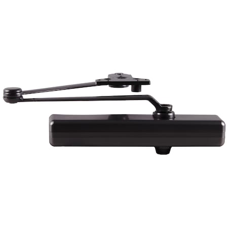 Lcn Manual, Hydraulic, 1460 Series Surface Mounted Closers, Door Closer, Medium Duty Black 1461-CUSH BLACK